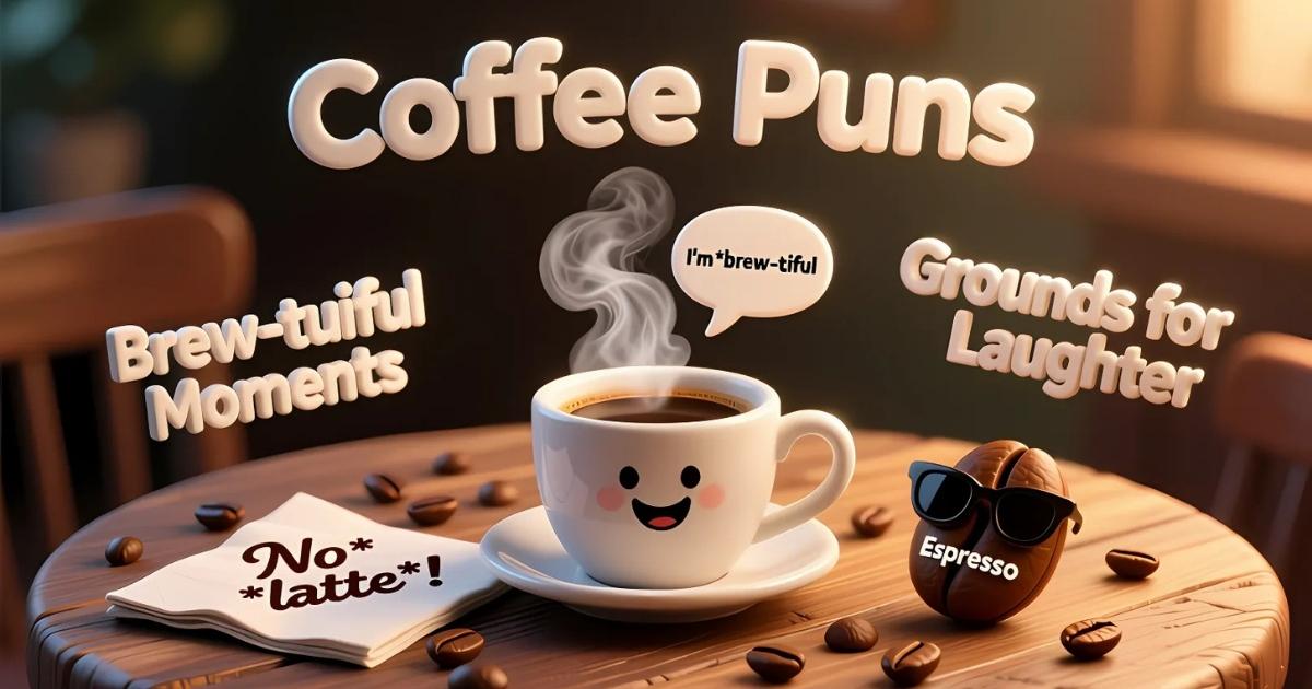 Coffee Puns
