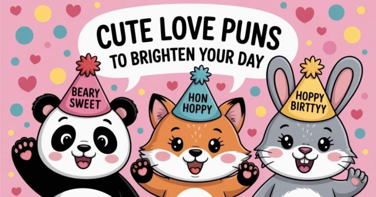 Cute Love Puns