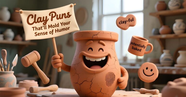 Clay Puns