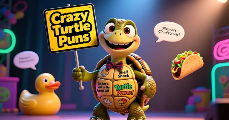 Crazy Turtle Puns