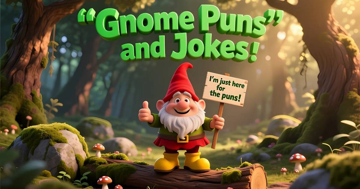Gnome Puns