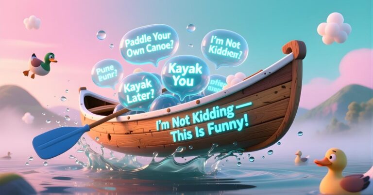 Kayak Puns
