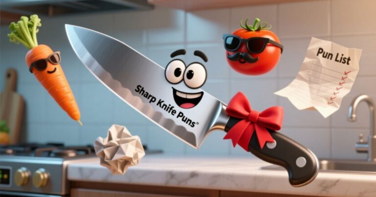 Sharp Knife Puns