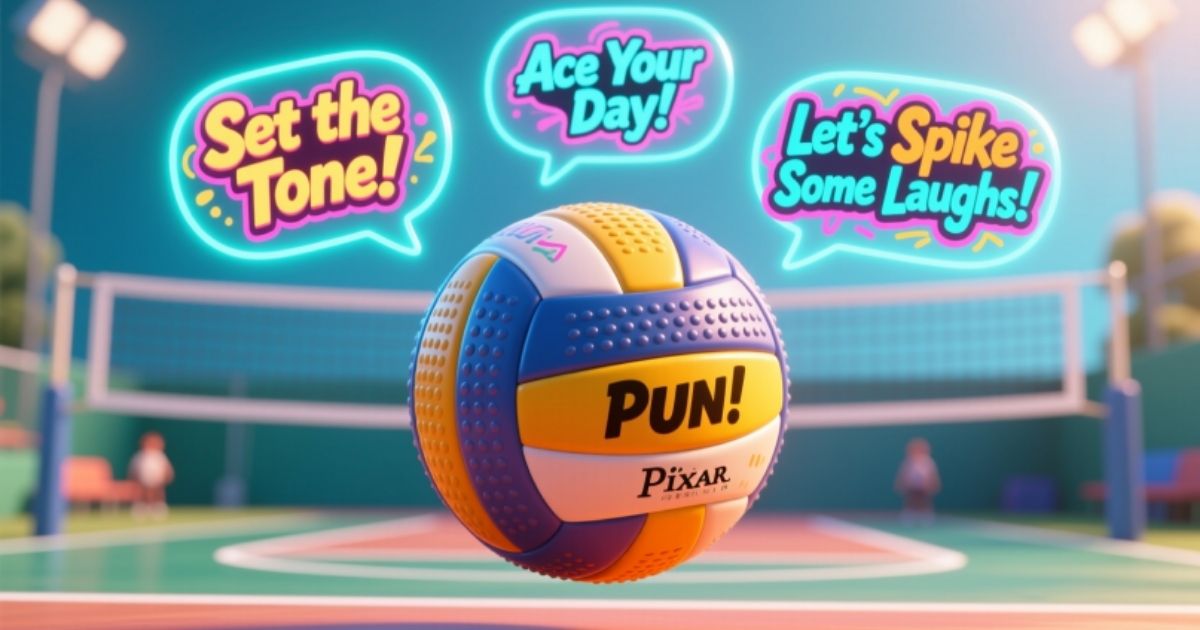Funny Volleyball Puns