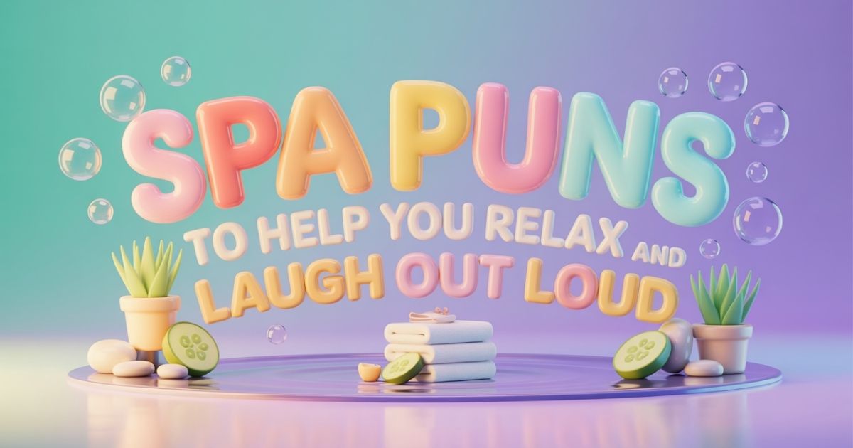 Spa Puns