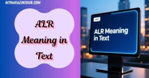 ALR Meaning in Text