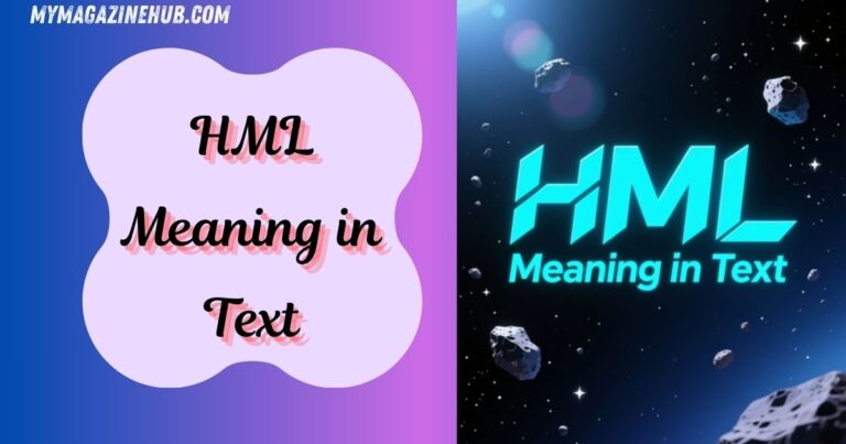 HML Meaning in Text