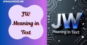 JW Meaning in Text