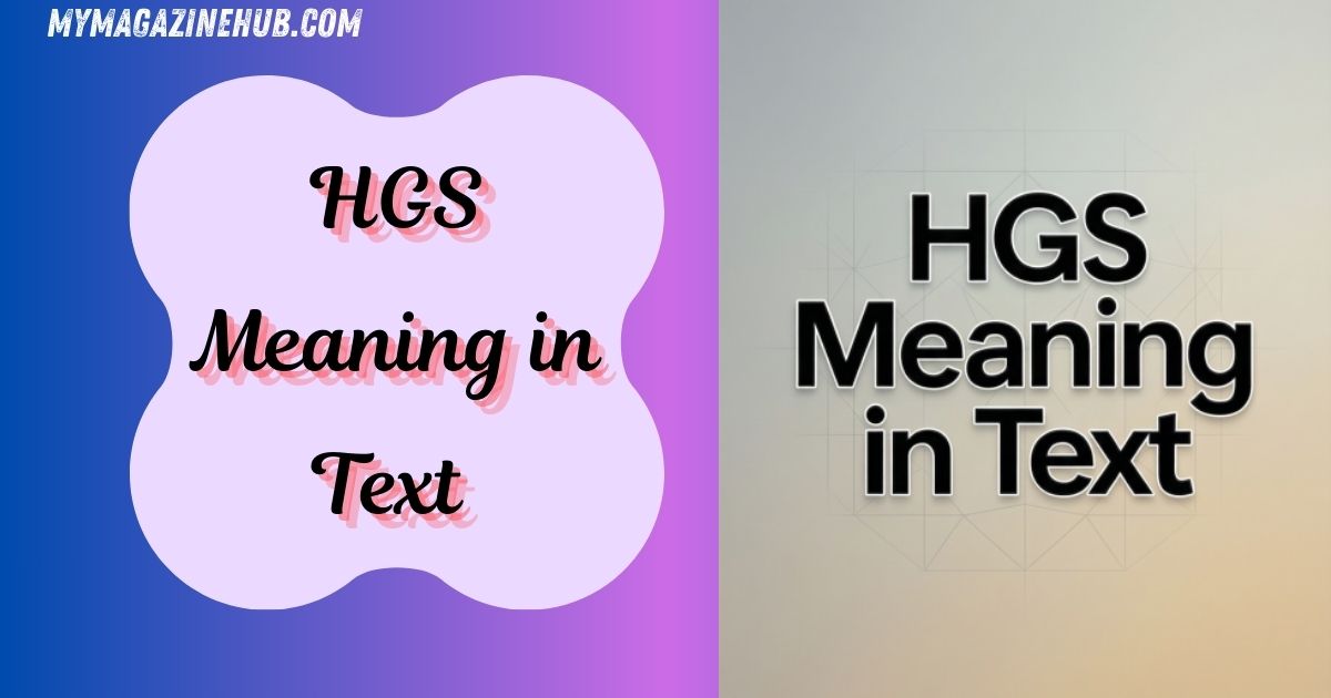 HGS Meaning in Text