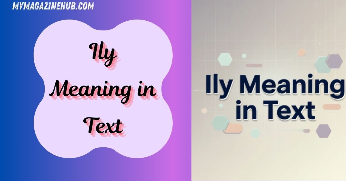 Ily Meaning in Text