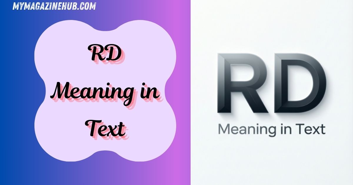 RD Meaning in Text