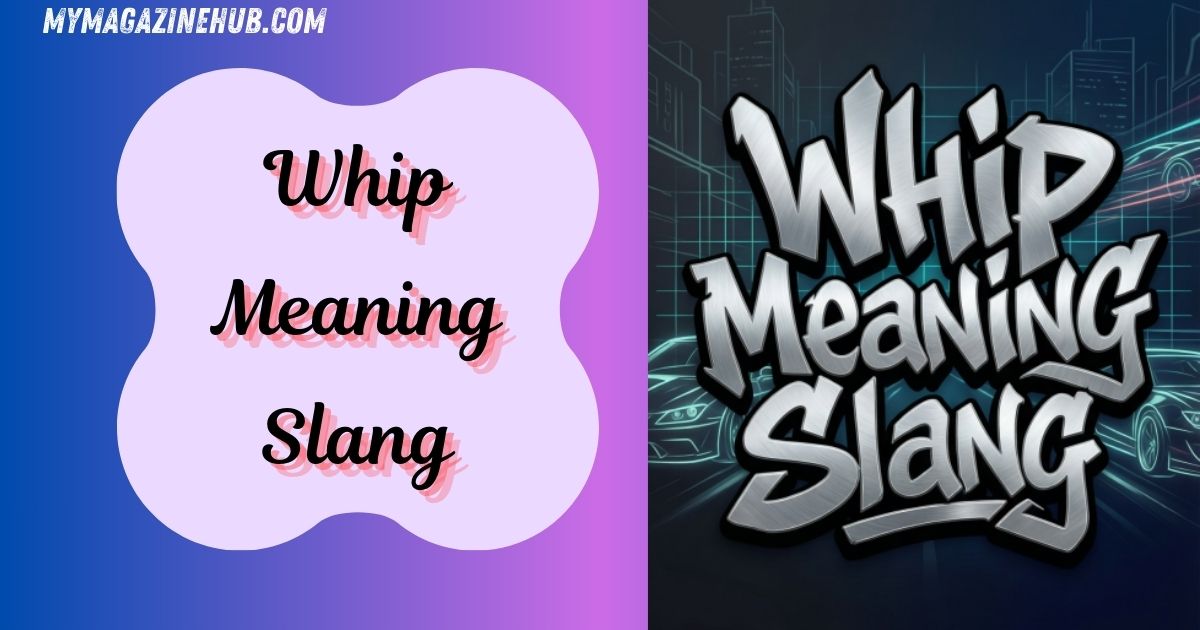 Whip Meaning Slang